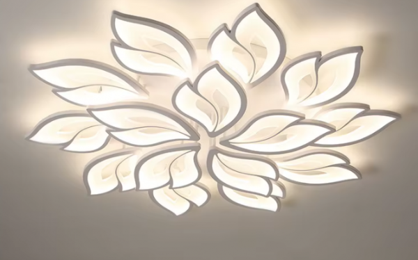 LED Димируем Плафон + дистанционно управление 2х165W